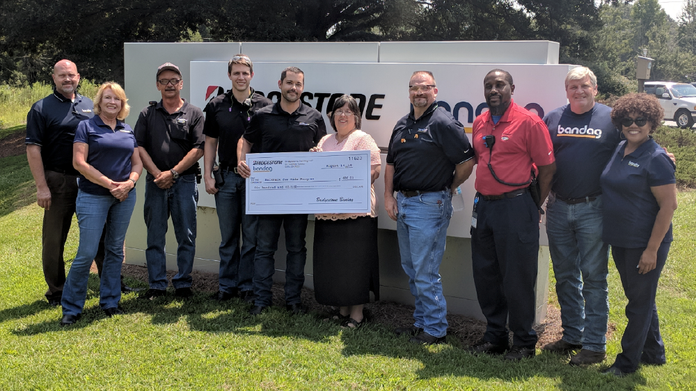 Bridgestone Bandag Griffin plant fundraiser